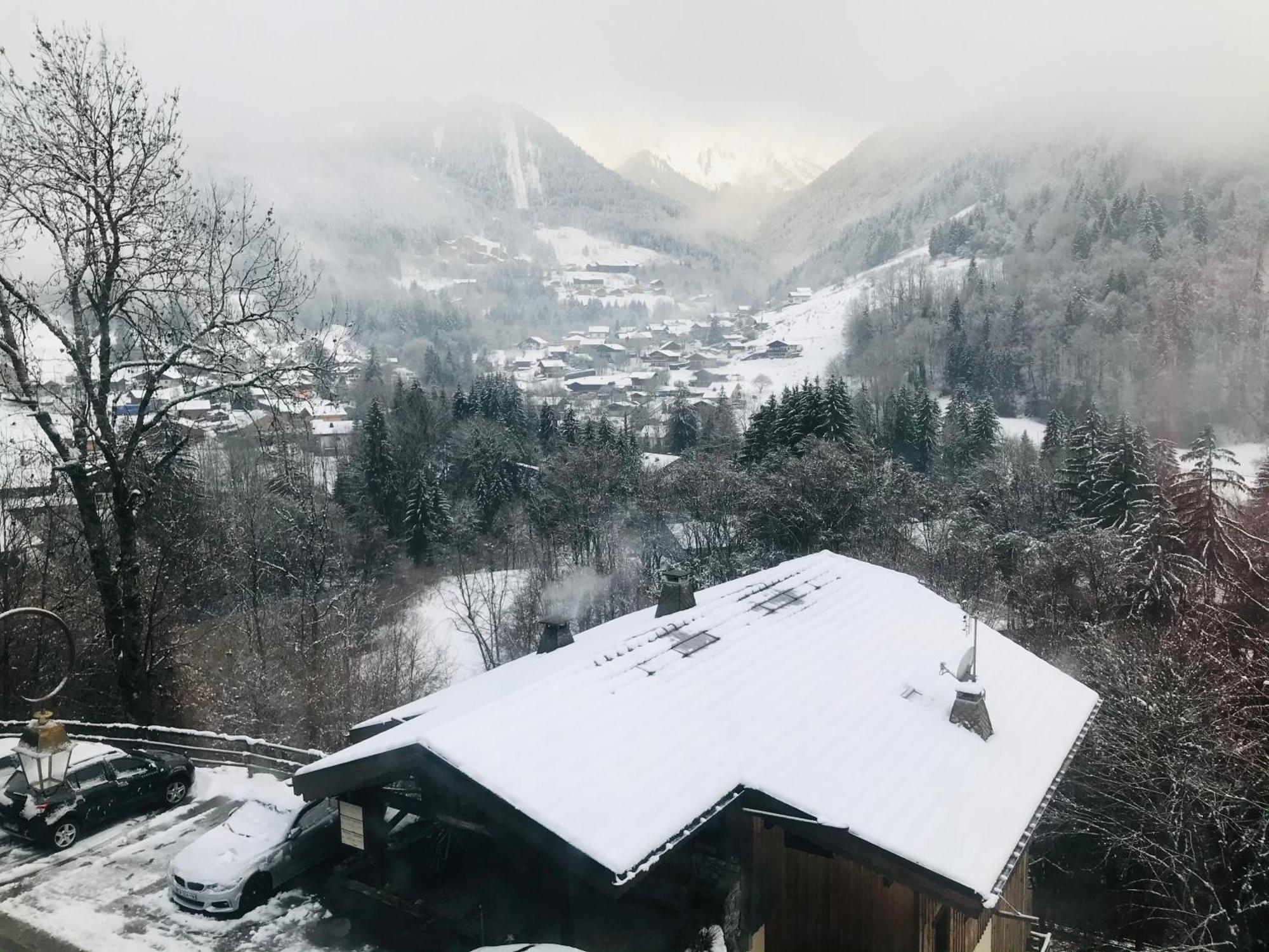 Chalet La Grande Vue Saint-Jean-dʼAulps Dış mekan fotoğraf