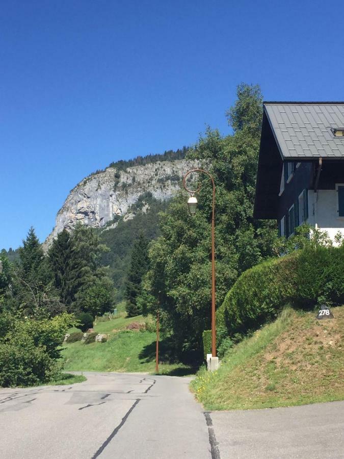 Chalet La Grande Vue Saint-Jean-dʼAulps Dış mekan fotoğraf