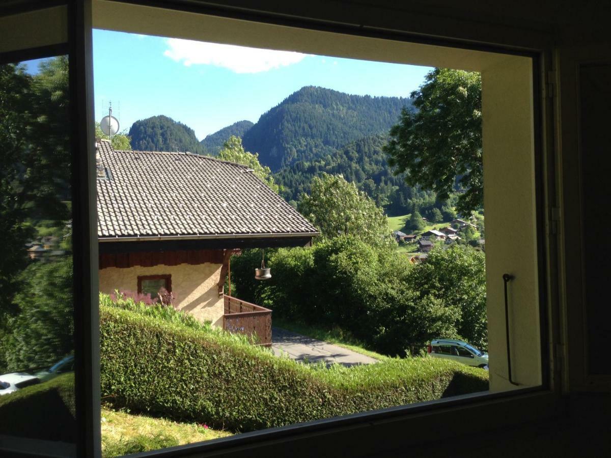 Chalet La Grande Vue Saint-Jean-dʼAulps Dış mekan fotoğraf