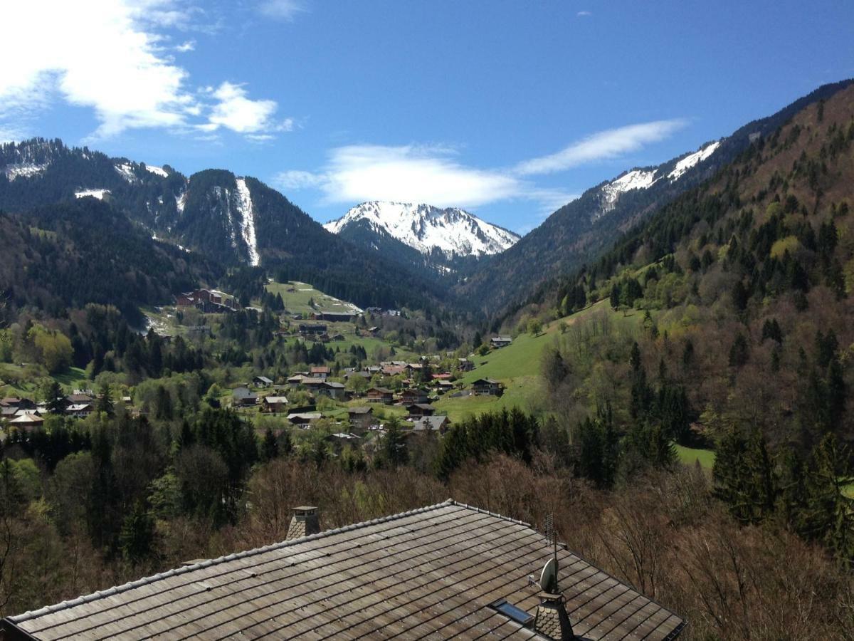 Chalet La Grande Vue Saint-Jean-dʼAulps Dış mekan fotoğraf