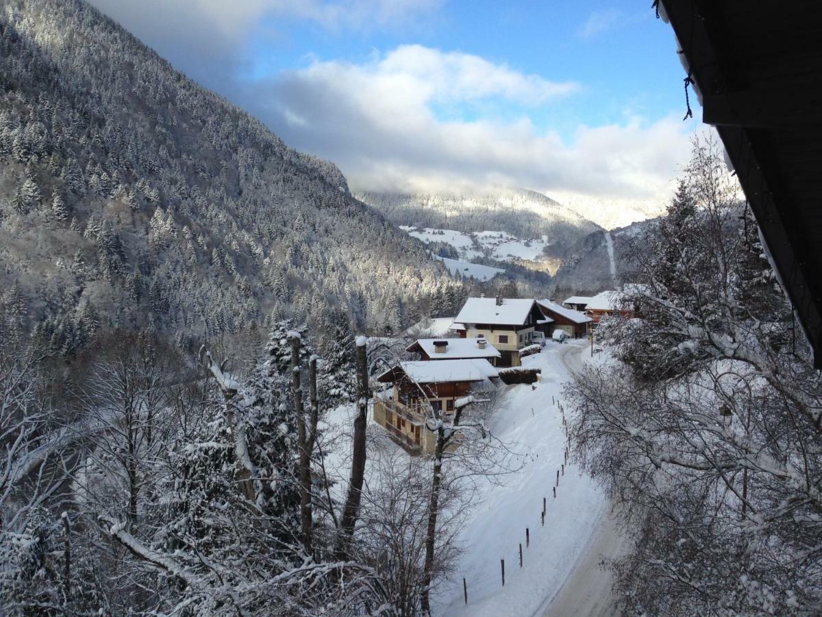Chalet La Grande Vue Saint-Jean-dʼAulps Dış mekan fotoğraf