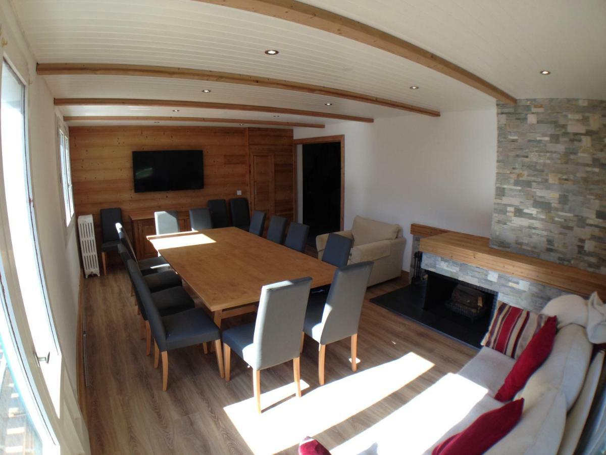 Chalet La Grande Vue Saint-Jean-dʼAulps Dış mekan fotoğraf