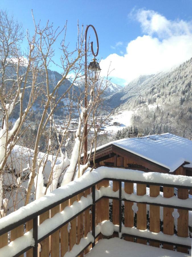 Chalet La Grande Vue Saint-Jean-dʼAulps Dış mekan fotoğraf