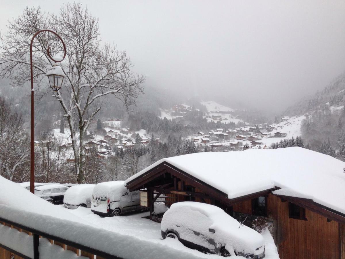 Chalet La Grande Vue Saint-Jean-dʼAulps Dış mekan fotoğraf
